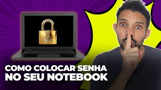 Como Colocar Senha no Windows 11 [upl. by Rene]