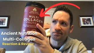 Ancient Nutrition MultiCollagen Honest Review [upl. by Acinom]