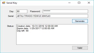 C Tutorial  Generate SerialLicense Key  FoxLearn [upl. by Idolla571]