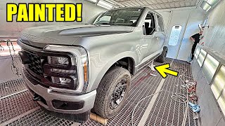 We painted THE 2023 FORD F250Its Almost Ready to drive [upl. by Betthezel]