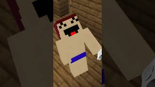 CUANDO TE BAÑAS minecraft shorts minecraftshorts [upl. by Ecila650]