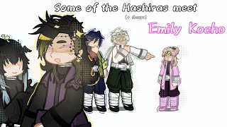 Hashiras some meets Emily Kocho  KNY  Implied GenMui I think  Part 2 [upl. by Yeldua]