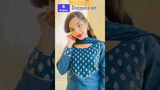 Omg 😨 very affordable price 🏷️ omadhu shopsy flipkart flipkarthaul haul kurtaset [upl. by Sandra917]