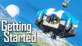 Getting Started in Space Engineers [upl. by Lansing]