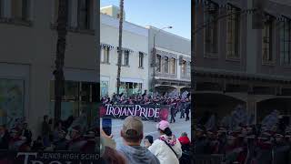 Rose Parade Marching Bands Jenks High School  Trojan Pride [upl. by Beora]