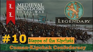 CumanKipchak confederacy campaign 10  Legendary  Attila total war  1212 AD mod [upl. by Eittol]