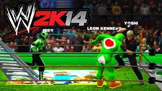 WWE 2K14 Lui vs Delirious vs Velocity Ladder Triple Threat [upl. by Nuhsyar]