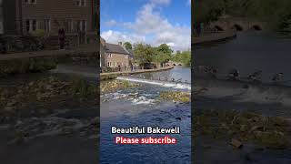 Beautiful Bakewell Derbyshire river [upl. by Mannos696]