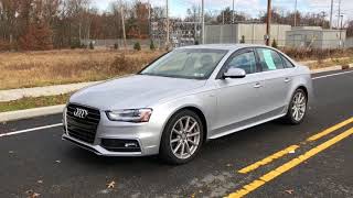 2015 Audi A4 Florett Silver Metallic [upl. by Yrnehnhoj]