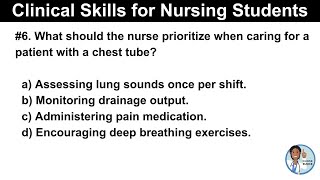 🩺 Clinical Skills Practice Quiz for Nursing Students with Nurse Eunice 🩺 [upl. by Mose69]