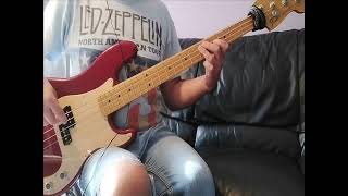 Whatever You Want Status Quo Bass Cover Fender PB Standard Series MIM 2012 [upl. by Durnan]