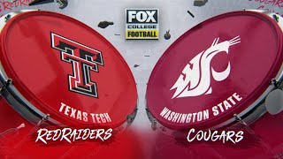 WSU Football Highlights vs Texas Tech  9724 [upl. by Bertero661]