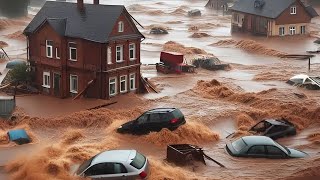 Pray for Kansas Severe flooding causes havoc in emporia [upl. by Nagiam]