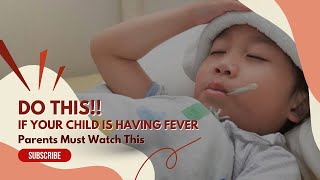 How to do sponging in fever fever parenting [upl. by Attenohs]