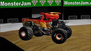 Beam Monster Jam Vivint Arena Salt Lake City Week 5 FULL SHOW Realistic [upl. by Anyahc274]