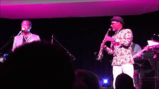 Angel  John Stoddart w Kirk Whalum at 4 Mallorca Smooth Jazz Festival 2015 [upl. by Dayiz]