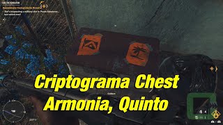 Criptograma Chest  Armonia  Quito  Far Cry 6 [upl. by Epuladaug]