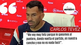 TEVEZ quotGANAMOS UN PARTIDO DE 6 PUNTOSquot [upl. by Tiga]