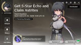 How to get the Web Event Echo 5Star Echo Summon in Wuthering Waves [upl. by Dadinirt]