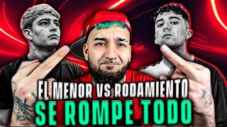 Reacción a EL MENOR VS RODAMIENTO ¡SE ACABA LA AMISTAD 😨 [upl. by Juliette]