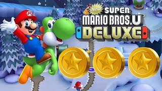 Frosted GlacierFreezing Rain Tower  33 Stars  NEW Super Mario Bros U Deluxe [upl. by Sukram574]