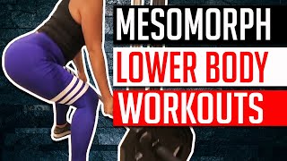 Mesomorph Workout Examples  Training for My Body Type [upl. by Elbas798]