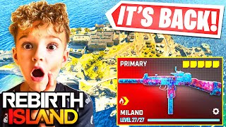 REBIRTH ISLAND META IS BACK THE MILANO is OP in WARZONE WSP9 [upl. by Urquhart300]