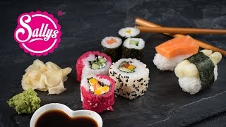 Sushi Basics  Maki Inside Out amp Nigiri – Sushi Reis amp Ingwer  Sallys Welt [upl. by Acirret]