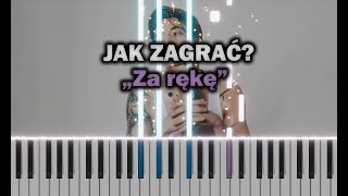 Dawid Kwiatkowski  Za rękę 🎹 Piano Tutorial  Nuty  🔥 ŁATWE 🔥 [upl. by Freya322]