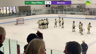 Edina BB1W vs Mankato [upl. by Pinkham308]