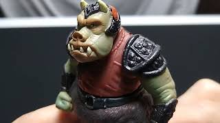 Gamorrean Guard Action Figure Review  Star Wars Power of The Force 2 [upl. by Irrek636]