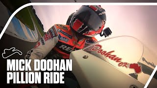 Phillip Island hot lap🔥with MotoGP™ legend Mick Doohan [upl. by Odrarebe]