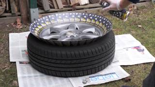 Plasti Dip  Autofelgen Folie  Car rims foil [upl. by Rehotsirk]