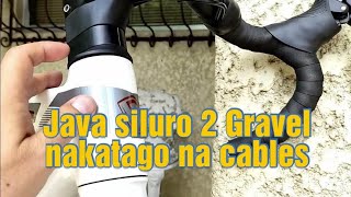 My first Gravel bike Java Siluro 2 gravel bike quick bike check naka full internal cabling sa frame [upl. by Auhoj]