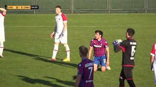 ZAGREB vs HAJDUK 03 osmina finala Hrvatski nogometni kup 2021 [upl. by Noet]