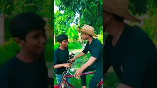 Cycle🤣 ya🤣 tohar😂 baap😂 ke😱 hai🥰🥰shorts youtubeshorts comedyvideo viralvideo surajRox [upl. by Zile989]