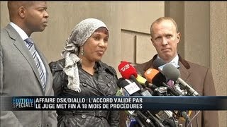 Nafissatou Diallo sexprime après la fin du procès DSK [upl. by Paquito578]