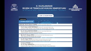 II BT HUKUKU SEMPOZYUMU 2 GÜN 2 OTURUM BİLİŞİM VE ETİK [upl. by Acsot]