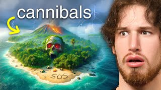 Surviving The DEADLIEST Island for 24 Hours [upl. by Wilkins35]