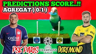 🔴PREDICTIONS PSG PARIS VS DORTMUND  UEFA CHAMPIONS LEAGUE  SEMI FINAL LEG 2 [upl. by Wheaton]