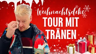 HOLGER WEINT WEIHNACHTSDEKO TOUR XXL  DEPOT amp SOSTRENE GRENE [upl. by Allemap]