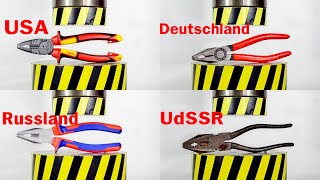 HYDRAULISCHE PRESSE VS ZANGEN TEUER UND BILLIG [upl. by Fisoi]