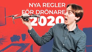 Vilka får flyga drönare efter 1 juli  Nya drönarregler 2020 [upl. by Cordey]