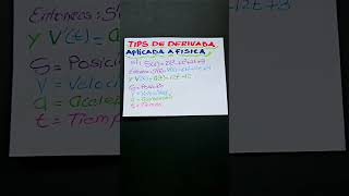 Tip de Derivada aplicada a la Física física matemática [upl. by Ellenahc]