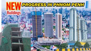 New Building Progress in Phnom Penh Reaches Record Heights in 2024 [upl. by Dorine]