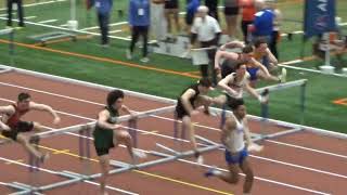 Michael Ballone Indoor State Track Meet 60M Hurdles 3 2 24 [upl. by Rivers]