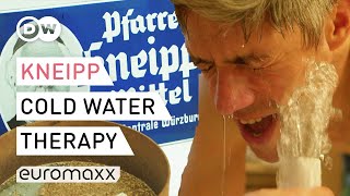 Ice Cold Water Kneipp Therapy – German Wellness and Health Program [upl. by Auqenat]