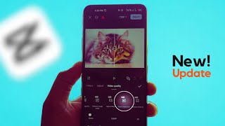 Capcut New Update  Super Resolution Feature in Capcut Mobile 2024 [upl. by Dorette]