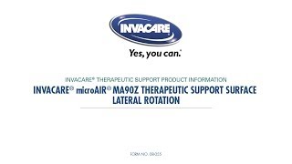 Invacare® microAIR® MA90Z Therapeutic Support Surface [upl. by Inerney]