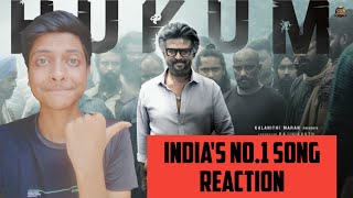 FIRST TIME LISTENING HUKUM SONG REACTION  RAJINIKANTH  JAILER  ANIRUDH RAVICHANDER  ABHI REACTS [upl. by Durston]